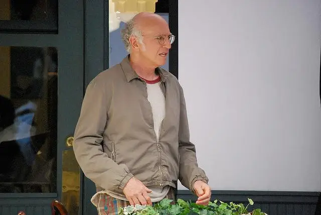 Larry David looking like Larry David